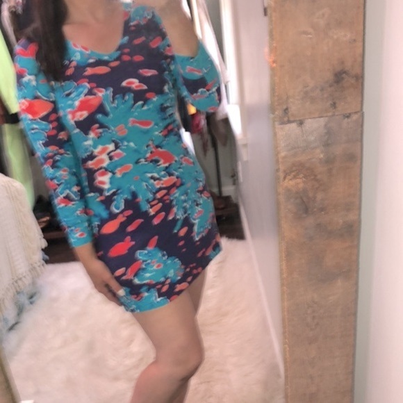 Lilly Pulitzer Reef Me Up Corrine small cotton jersey dress - Picture 4 of 6